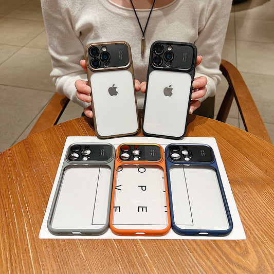 LuxuryKase Shockproof Clear Case | Camera Lens Protection | Slim Transparent Soft TPU Bumper | Anti-Yellow | Flexible Scratch Resistant Protective Cover For iPhone