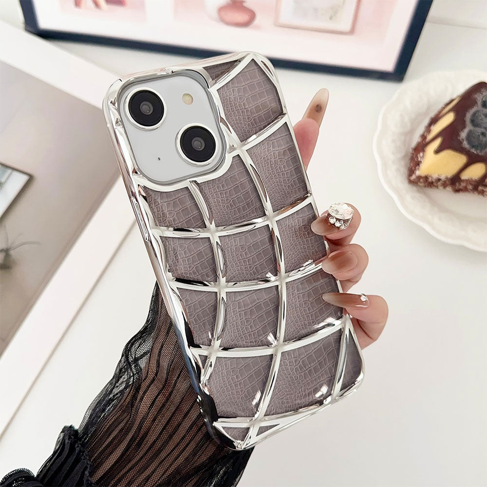 LuxuryKase LK143 Electroplated Unique Design Case For iPhone