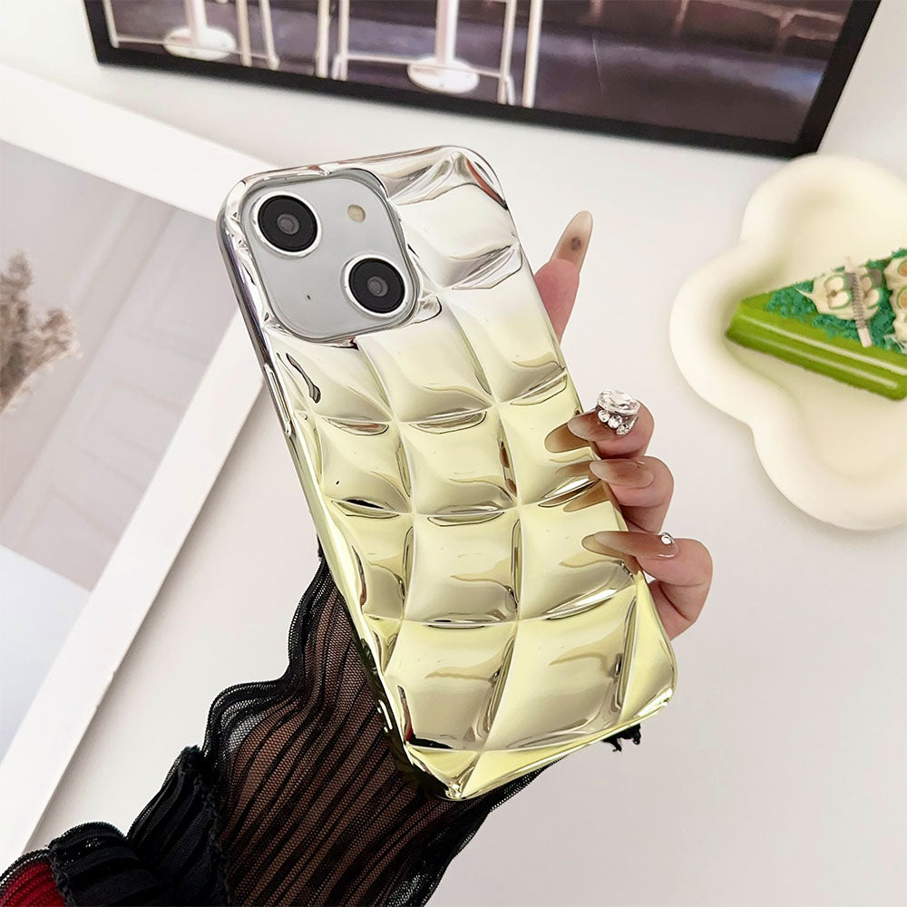 LuxuryKase LK146 Electroplated Cushion Gradient Case For iPhone