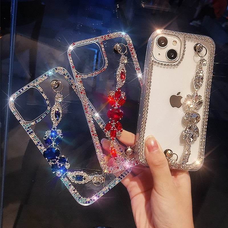 Crystal phone case store