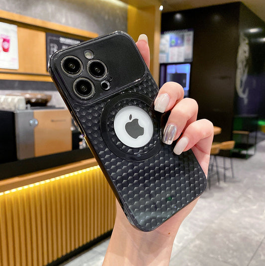 LuxuryKase LK088 Hollow Out Mag-Safe Magnetic Wireless Charging Case for iPhone