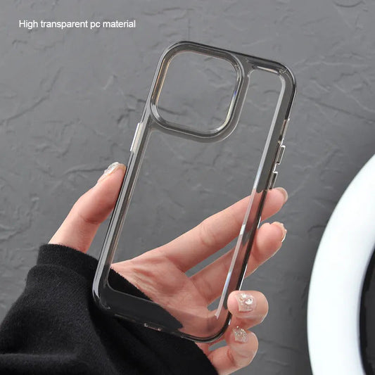 LuxuryKase LK001 Shockproof Camera Protective Transparent Hard Case For Iphone