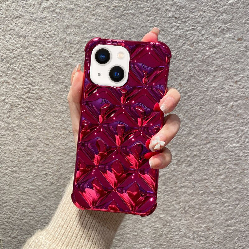 Us Lite Jelly Soft 3D Plating Phone Case For Iphone