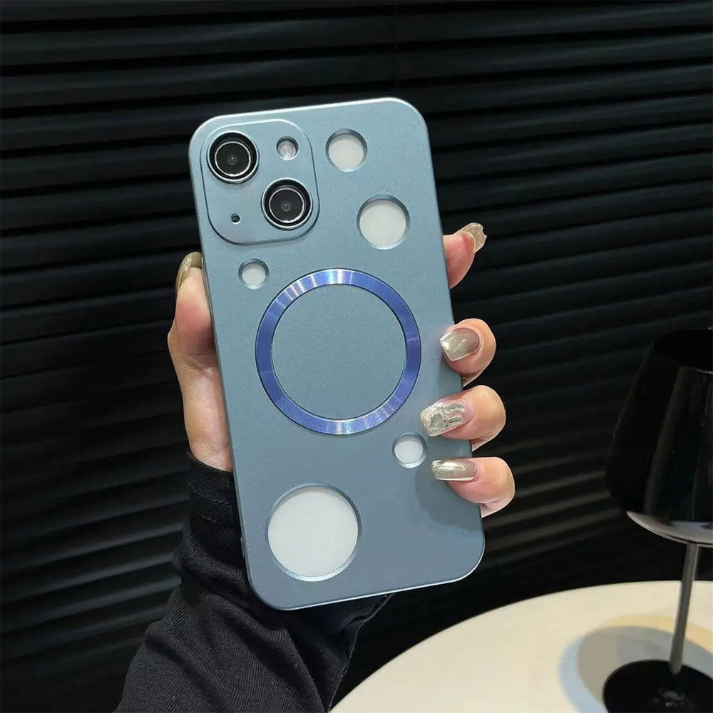 LuxuryKase LK107 Star Hole Camera Lens Protector Case Cover for iPhone