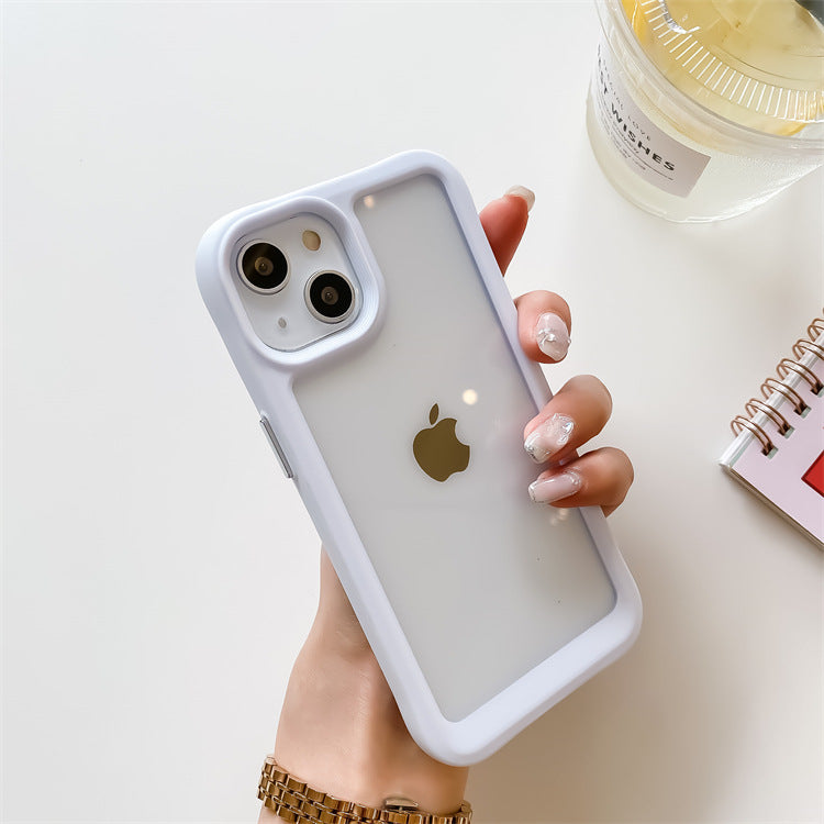 LuxuryKase Armor Transparent Acrylic Case For Iphone