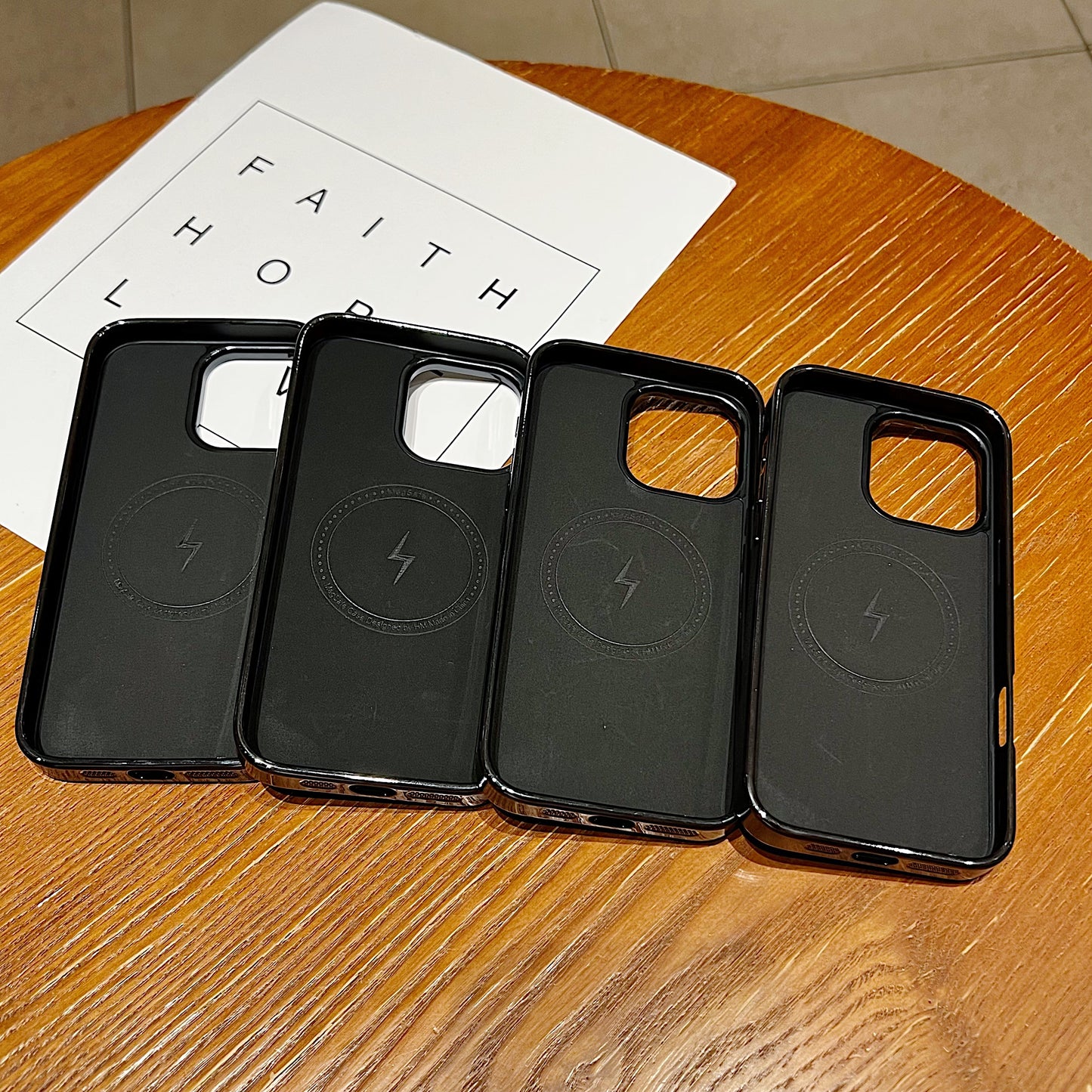 LuxuryKase Carbon Fiber Magnetic Case | Compatible with Mag-Safe | Slim Shockproof Protective Cover | Precise Cutouts & Anti-Scratch | Wireless Charging Support For iPhone & Samsung