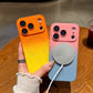 LuxuryKase Gradient Mag-Safe Case | Soft Silicone Shockproof Cover with Camera Protection | Slim Lightweight Design | Smooth Touch & Durable For iPhone 17 Series