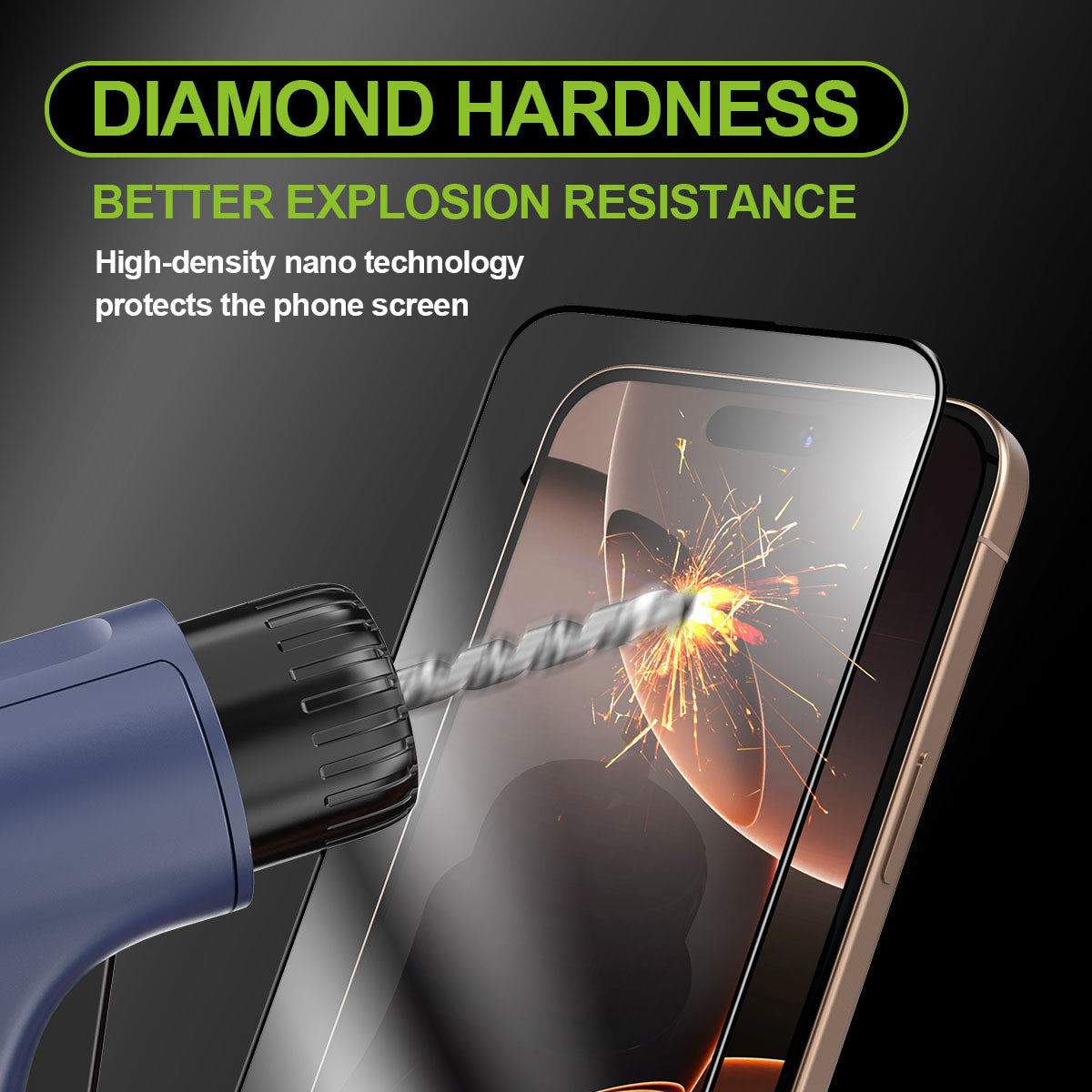 US LITE Tempered Glass Screen Protector | Align Tray | Shatterproof Screen Protection | 9H Hardness | Bubble-Free | Easy Installation Tool Kit For iPhone & Samsung Series