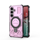 LuxuryKase Armour Ring Stand Case | 360° Rotating Kickstand | Heavy Duty Protection | Rugged Hybrid TPU+PC Design | Camera Protection | MagSafe Compatible For iPhone & Samsung Series