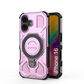 LuxuryKase Armour Ring Stand Case | 360° Rotating Kickstand | Heavy Duty Protection | Rugged Hybrid TPU+PC Design | Camera Protection | MagSafe Compatible For iPhone & Samsung Series