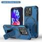 US LITE Back Cover with Portable Kickstand | Mag-Safe Compatible Magnetic Case | Shockproof Military Grade Protection | Rugged Armor Design Phone Cover For iPhone & Samsung Series