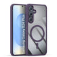 LuxuryKase Mag-Safe Compatible Transparent Back Case with Shockproof Bumper | Raised Camera Protection | Slim Fit Design | Wireless Charging Support For iPhone & Samsung Series