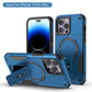 US LITE Back Cover with Portable Kickstand | Mag-Safe Compatible Magnetic Case | Shockproof Military Grade Protection | Rugged Armor Design Phone Cover For iPhone & Samsung Series