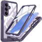 LuxuryKase Shockproof Front & Back Cover with Full Body Protection | Strong Grip | Camera & Screen Guard | Wireless Charging Support | Durable TPU+PC Design Cover For iPhone & Samsung Series