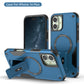 US LITE Back Cover with Portable Kickstand | Mag-Safe Compatible Magnetic Case | Shockproof Military Grade Protection | Rugged Armor Design Phone Cover For iPhone & Samsung Series