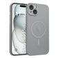 LuxuryKase Hybrid Shockproof Translucent Case | Matte Frosted Hard Back with Soft Edges | Full Camera Protection Bumper | Compatible with MagSafe | TPU & PC For iPhone & Samsung Series
