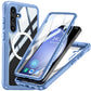 LuxuryKase Shockproof Front & Back Cover with Full Body Protection | Strong Grip | Camera & Screen Guard | Wireless Charging Support | Durable TPU+PC Design Cover For iPhone & Samsung Series