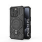 LuxuryKase Armour Ring Stand Case | 360° Rotating Kickstand | Heavy Duty Protection | Rugged Hybrid TPU+PC Design | Camera Protection | MagSafe Compatible For iPhone & Samsung Series