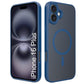 LuxuryKase Hybrid Shockproof Translucent Case | Matte Frosted Hard Back with Soft Edges | Full Camera Protection Bumper | Compatible with MagSafe | TPU & PC For iPhone & Samsung Series