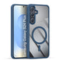 LuxuryKase Mag-Safe Compatible Transparent Back Case with Shockproof Bumper | Raised Camera Protection | Slim Fit Design | Wireless Charging Support For iPhone & Samsung Series