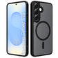 LuxuryKase Hybrid Shockproof Translucent Case | Matte Frosted Hard Back with Soft Edges | Full Camera Protection Bumper | Compatible with MagSafe | TPU & PC For iPhone & Samsung Series