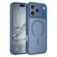 LuxuryKase Hybrid Shockproof Translucent Case | Matte Frosted Hard Back with Soft Edges | Full Camera Protection Bumper | Compatible with MagSafe | TPU & PC For iPhone & Samsung Series