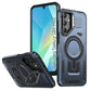 LuxuryKase Rugged Shockproof Magnetic Case with Kickstand | Dual Layer TPU+PC Protection | Mag-Safe Compatible | Camera Guard | Extreme Drop Resistance For Samsung Series