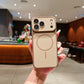 LuxuryKase Magnetic Converter Case | Built-in Camera Lens Protection | iPhone 17 Pro Series Inspired Camera Design | MagSafe Compatible | Dual-Tone Colour Finish For iPhone