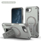 US LITE Back Cover with Portable Kickstand | Mag-Safe Compatible Magnetic Case | Shockproof Military Grade Protection | Rugged Armor Design Phone Cover For iPhone & Samsung Series
