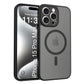 LuxuryKase Hybrid Shockproof Translucent Case | Matte Frosted Hard Back with Soft Edges | Full Camera Protection Bumper | Compatible with MagSafe | TPU & PC For iPhone & Samsung Series
