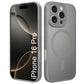 LuxuryKase Hybrid Shockproof Translucent Case | Matte Frosted Hard Back with Soft Edges | Full Camera Protection Bumper | Compatible with MagSafe | TPU & PC For iPhone & Samsung Series