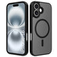 LuxuryKase Hybrid Shockproof Translucent Case | Matte Frosted Hard Back with Soft Edges | Full Camera Protection Bumper | Compatible with MagSafe | TPU & PC For iPhone & Samsung Series