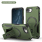 US LITE Back Cover with Portable Kickstand | Mag-Safe Compatible Magnetic Case | Shockproof Military Grade Protection | Rugged Armor Design Phone Cover For iPhone & Samsung Series
