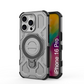 LuxuryKase Armour Ring Stand Case | 360° Rotating Kickstand | Heavy Duty Protection | Rugged Hybrid TPU+PC Design | Camera Protection | MagSafe Compatible For iPhone & Samsung Series