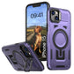 LuxuryKase Rugged Shockproof Magnetic Case with Kickstand | Dual Layer TPU+PC Protection | Mag-Safe Compatible | Camera Guard | Extreme Drop Resistance For iPhone Series