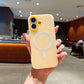 LuxuryKase Magnetic Silicone Candy Case | Mag-Safe Compatible | Slim Protective Case | Lightweight & Flexible | Wireless Charging | Soft Matte Finish For iPhone