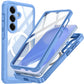 LuxuryKase Shockproof Front & Back Cover with Full Body Protection | Strong Grip | Camera & Screen Guard | Wireless Charging Support | Durable TPU+PC Design Cover For iPhone & Samsung Series