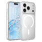 LuxuryKase Hybrid Shockproof Translucent Case | Matte Frosted Hard Back with Soft Edges | Full Camera Protection Bumper | Compatible with MagSafe | TPU & PC For iPhone & Samsung Series
