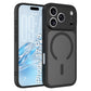 LuxuryKase Hybrid Shockproof Translucent Case | Matte Frosted Hard Back with Soft Edges | Full Camera Protection Bumper | Compatible with MagSafe | TPU & PC For iPhone & Samsung Series