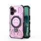 LuxuryKase Armour Ring Stand Case | 360° Rotating Kickstand | Heavy Duty Protection | Rugged Hybrid TPU+PC Design | Camera Protection | MagSafe Compatible For iPhone & Samsung Series