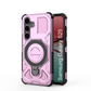 LuxuryKase Armour Ring Stand Case | 360° Rotating Kickstand | Heavy Duty Protection | Rugged Hybrid TPU+PC Design | Camera Protection | MagSafe Compatible For iPhone & Samsung Series