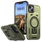 LuxuryKase Rugged Shockproof Magnetic Case with Kickstand | Dual Layer TPU+PC Protection | Mag-Safe Compatible | Camera Guard | Extreme Drop Resistance For iPhone Series