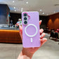 LuxuryKase Magnetic Silicone Candy Case | Mag-Safe Compatible | Slim Protective Case | Lightweight & Flexible | Wireless Charging | Soft Matte Finish For iPhone