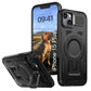 LuxuryKase Rugged Shockproof Magnetic Case with Kickstand | Dual Layer TPU+PC Protection | Mag-Safe Compatible | Camera Guard | Extreme Drop Resistance For iPhone Series