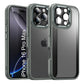 LuxuryKase Shockproof Transparent Back Cover Case | Anti-Scratch Hard PC Back | Soft TPU Bumper | Camera Protection | Slim Fit Design Case For iPhone