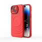LuxuryKase Shockproof Case with Ripple Pattern | Inner Velvet Fabric Lining | Protective Cover & Wireless Charging Case for iPhone & Samsung Series