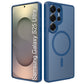 LuxuryKase Hybrid Shockproof Translucent Case | Matte Frosted Hard Back with Soft Edges | Full Camera Protection Bumper | Compatible with MagSafe | TPU & PC For iPhone & Samsung Series