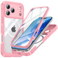 LuxuryKase Shockproof Front & Back Cover with Full Body Protection | Strong Grip | Camera & Screen Guard | Wireless Charging Support | Durable TPU+PC Design Cover For iPhone 16 Series