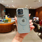 LuxuryKase Magnetic Clear Shockproof Case | MagSafe Compatible | Transparent Hard Back Cover with Full Camera Protection | Anti-Yellowing For iPhone Series