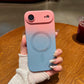 LuxuryKase Gradient Mag-Safe Case | Soft Silicone Shockproof Cover with Camera Protection | Slim Lightweight Design | Smooth Touch & Durable For iPhone 17 Series